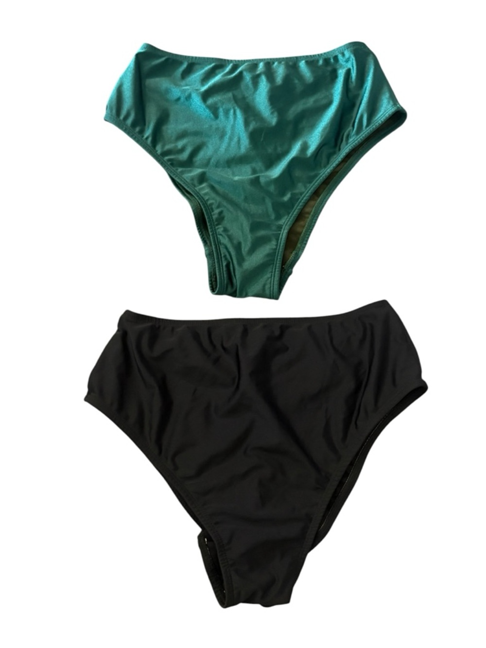 Fresh Peaches Custom Bikini Bottoms High Waisted Cheeky Scrunch Lot Size Large